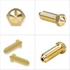 IdeaFormer 10 pieces 0.8 mm brass nozzles for Anycubic Kobra
