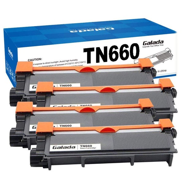 Galada Compatible Toner Cartridge Replacement for Brother TN630 TN660 TN-630