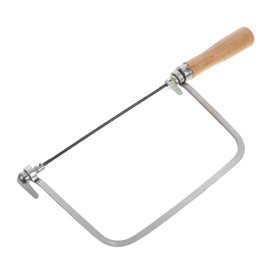 Operitacx 1 Set Mini Precision Hand Saw with Wooden Handle for Woodworking Ergonomic U Shaped Frame for Intricate Model Craft and Carving Tasks Small Spaces