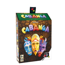 GIGAMIC - Cabanga - Get rid of your cards in your hand as quickly as possible. For 3 to 6 players - Ages 8+