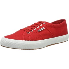 Superga 2750 Cotu Classic, Unisex Adults' Fashion Trainers, Red (Red-White), 8 UK (42 EU)