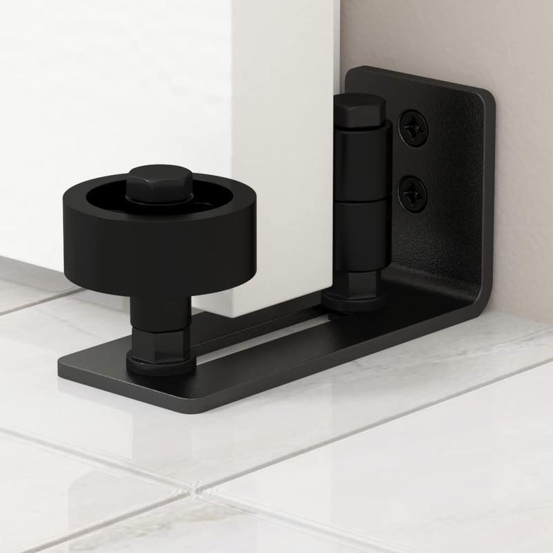 SANKEYTEW Sliding Barn Door Floor Guide for Bottom, 8 Setup