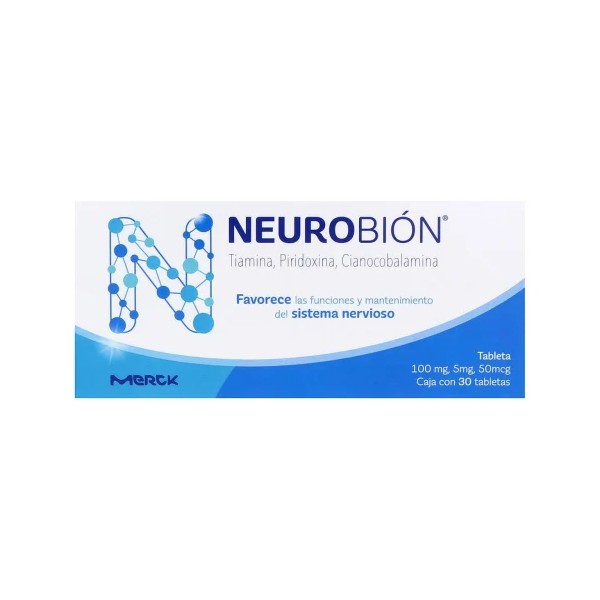 Neurobión 100/5 Mg/50 Mcg Con 30 Tabletas