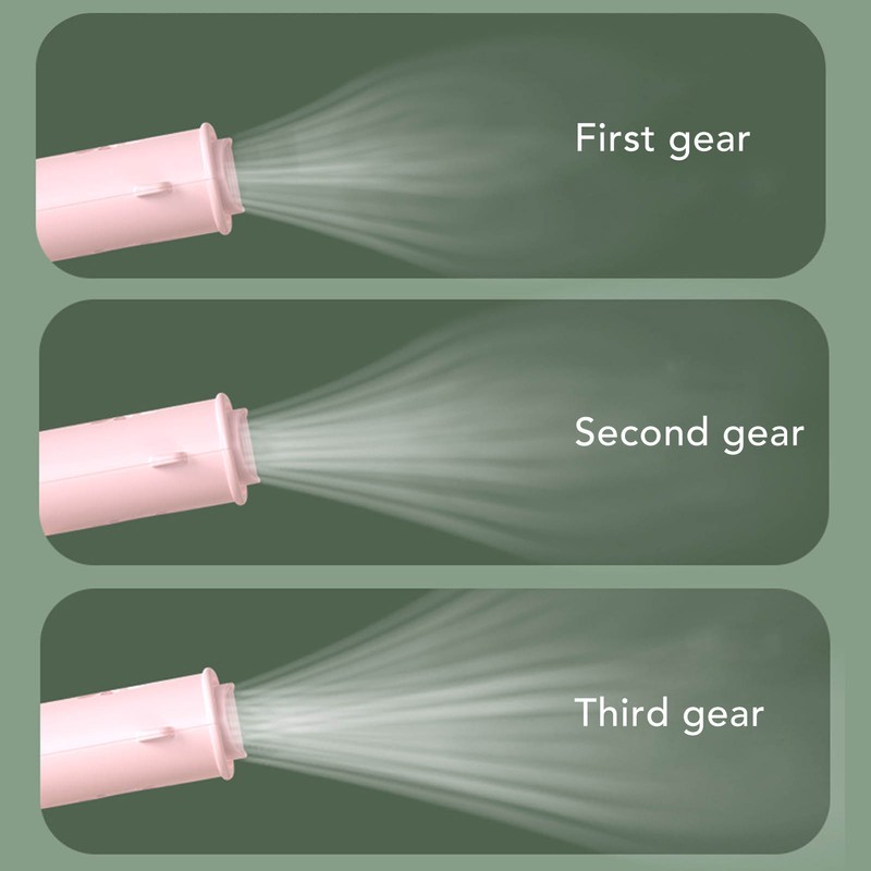 Hanging Neck Fan Portable 3 Speed Rechargeable 800mAh Mini Necklace