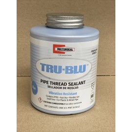 Rectorseal Tru-Blu Blue Pipe Thread Sealant  - Pint Size