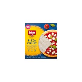 Schär Gluten-Free Pizza Crusts, 4-Pack – Pre-Baked, Crispy & Tender, Perfect for Custom Pizzas, No Artificial Preservatives, Quick & Easy Gluten-Free Pizza Making at Home