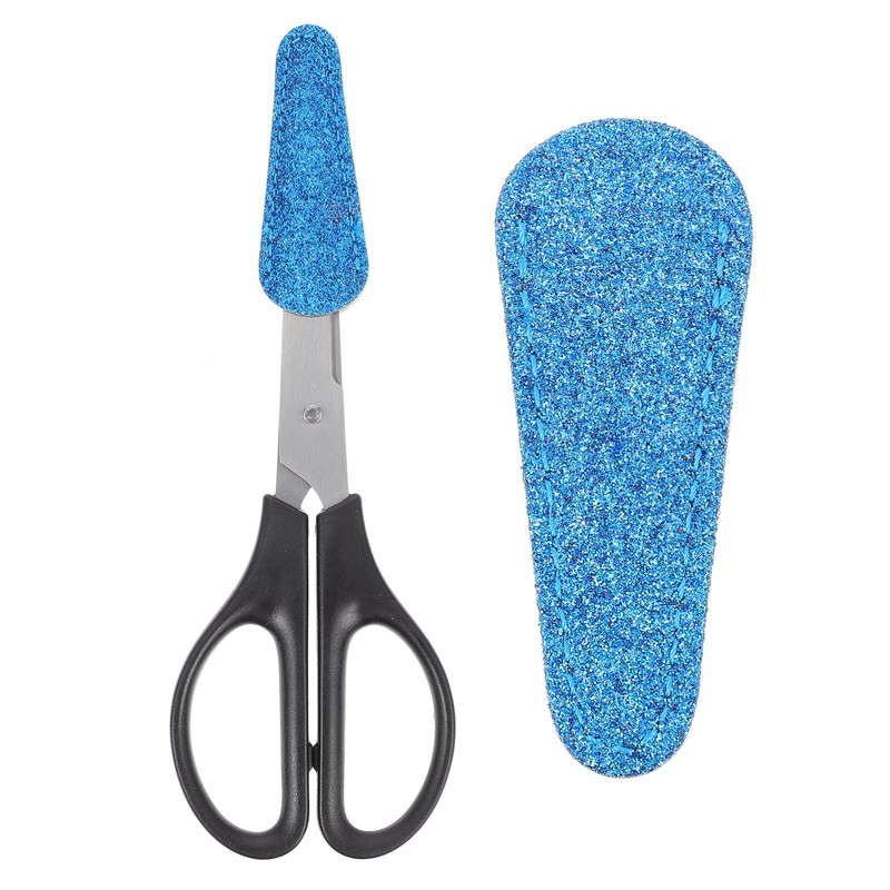 VICASKY 2pcs Leather Scissors Protector Covers for Safe Trimming Tool