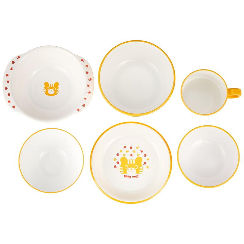 Hug me 7-Piece Tiger-Free Dinnerware Set Y15246