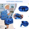 Lunch Bag for Boys,Chase Chic Insulated Reusable Large Cute Dual