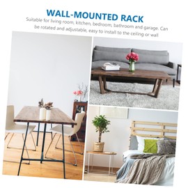 CIYODO Lightweight Speaker Racks Wall-Mounted Audio Storage Speaker Stand Floating Mount for Surround Sound