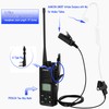 SAMCOM Surveillance Radio Earpiece with Mic for Two Way Radios,