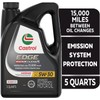 Castrol EDGE High Mileage 5W-30 Advanced Full Synthetic Motor Oil,