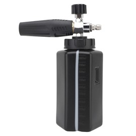 Pressure Washer Foam Cannon 1L Large Capacity Stainless Steel ABS Car Wash Foam Sprayer