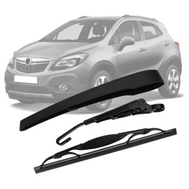 Rear Windscreen Wiper Arm Compatible with Opel/Vauxhall Mokka/Mokka X J13 2012-2019, Rear Wiper Arm Car Rear Wiper Blade Kit Waterproof Rear Wiper Arm