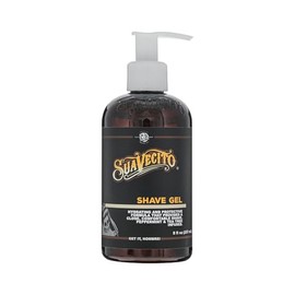 Suavecito Shave Gel for Men, Provides a Smooth and Precise Shave Moisturises and Protects Skin from Razor Burn, Transparent Formula for Accurate Shaving, Ideal for All Skin Types 237ml
