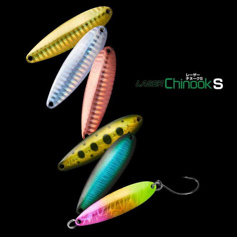 DAIWA Laser Chinook Lure, Small, 0.2 oz (4.5 g) PK-CH