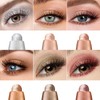 6PCS Eyeshadow Stick Set, Shimmer Cream Eyeshadow Pencil Crayon, Waterproof