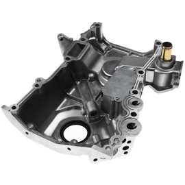 A-Premium Engine Timing Chain Front Cover Compatible with Nissan Pickup 1996-1997 L4 2.4L