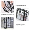 Baluue Clear PVC Cosmetic Storage Bag Portable Travel Organizer for