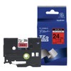 Brother TZe-451 Black on Red TZ Label Tape (Black on