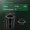 VIVOSUN DWC Hydroponics Grow System with Top Drip Kit, 5-Gallon