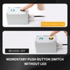 STARELO 10PCS 16mm Round Momentary Push Button Switch SPST 3A