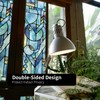 Flortlias Faux Stained Glass Effect Window Privacy Film, Original Hand