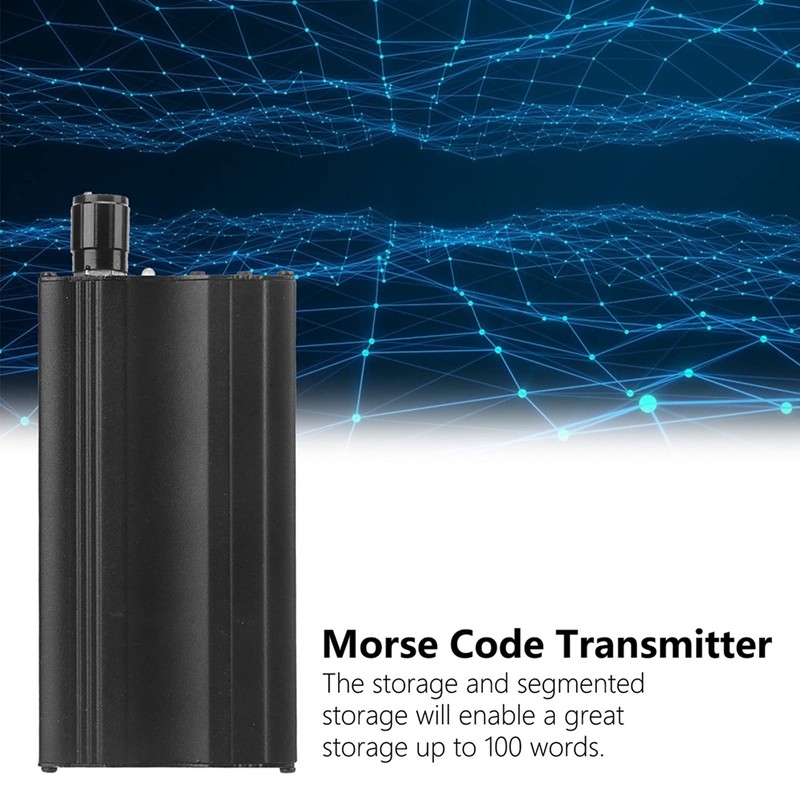 MX-K2 Morse Code Keyer Transmitter Shortwave CW Paddle Keyer Car
