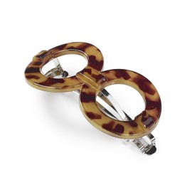 Manicare Hair Clasp, Tortoiseshell, Snag Free, Non-Slip Hair Grip, Metal Hair Barrette, Hair Accessories, Beauty Accessory, Hair Slides For Sectioning, Decorating And Holding Back Hair