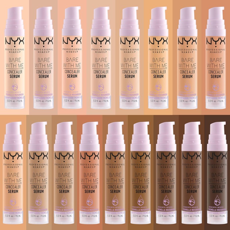 NYX PROFESSIONAL MAKEUP Bare With Me Concealer Serum, Up To