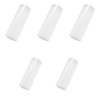 GORBUS 18650 to 21700 Battery Adapter Sleeve, Clear Insulating Converter