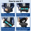 TAIWANBED 2026 Upgraded 45cm Collapsible Stool with Cushion, Maximum Loading