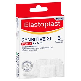Elastoplast Sensitive XL Dressings (6cm X 7cm) X 5