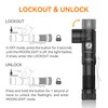 TUNENGE T21X AA Flashlight,1400 High Lumen EDC Pocket 90 Degree