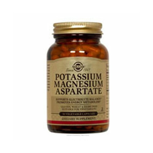 Potassium Magnesium Aspartate 90 V Caps  by Solgar