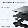 NUTRI FIT Digital Bathroom Scale for Body Weight, Bath Scale