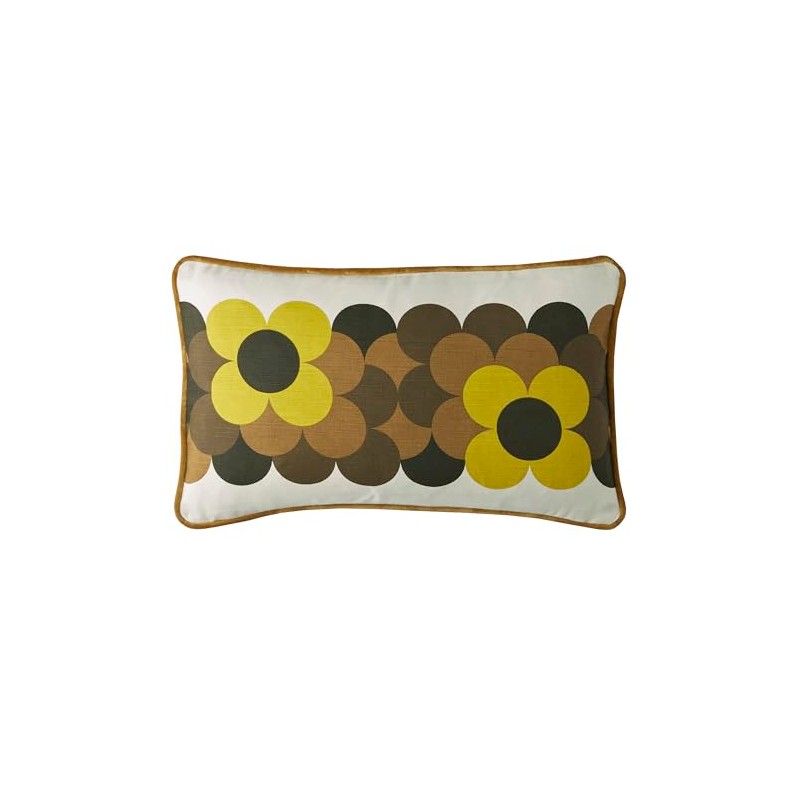 Orla Kiely Cushion - Retro Flower Stripe - 100% Cotton