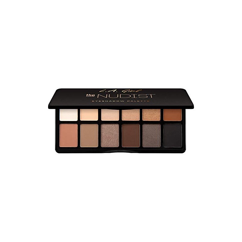 L.A. Girl Paleta de sombras de ojos Fanatic Eyeshadow, Nudist,