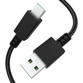 Tobysome USB Type-C Charging Cable Data Cord Compatible with SteelSeries Aerox 3 /Aerox 9/ Prime Wireless FPS Gaming Mouse, USB C Cable for Gaming Keyboard, Braided, 5.9ft