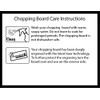 Dinner is Coming Hardwood Wooden Chopping Board 30 x 20cm