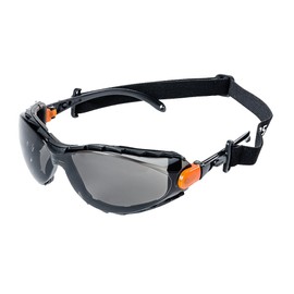 Sellstrom S71911 XPS502 Sealed Safety Glasses/Protective Eyewear - Smoke Lens, Anti-Fog Coating, Adjustable Temple (Qty 1)