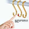 LEKAYIHU 12 Pack S Hooks,3 Inch S Shaped Hook