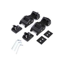 TJ Hood Latch Hood Lock Catch - JeCar Aluminum Hood Latches Catch Kit for Jeep Wrangler TJ Accessories 1997-2006