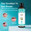 237 ml Coconut Oil Mouth Pulling Oil with Tongue Scraper,