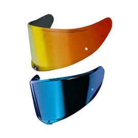 Replacement Visors for Motorcycle Helmet Protectwear 917/927 and 928 (917/927 Iridium Orange Mirrored)