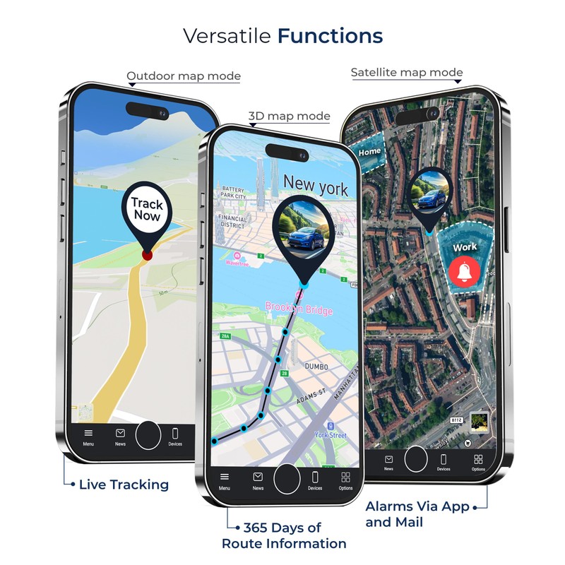 SALIND 11 4G GPS Tracker - Real-Time Tracker for Vehicles,