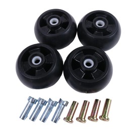 JZGRDN 4PCS Deck Gauge Wheel Kit 210-300 AM125172 AM124706 Compatible with JD 240 245 260 265 285 320 325 335 345 355D Lawn and Garden Tractors