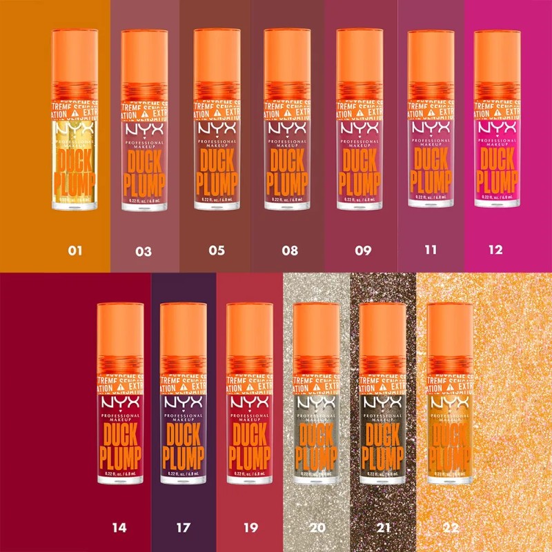 Gloss Voluminizador Transparente De Nyx Professional Makeup Naranja