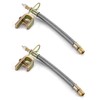 QWORK® Valve Extension for Car RV Truck Trailer, 7" /