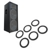Zopsc Speaker Sealing Rings - 105mm Shockproof Anti Slip Noise